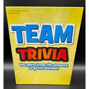 Team Trivia Board Game 4 or More Players 10 & Up 2017 Fun Family Game New